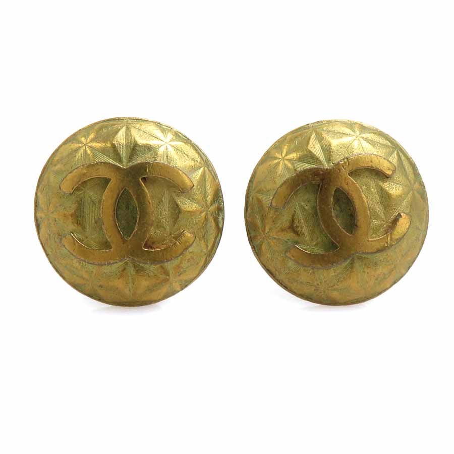シャネル CHANEL イヤリング ココマーク メタル ゴールド レディース【中古】 e61628i