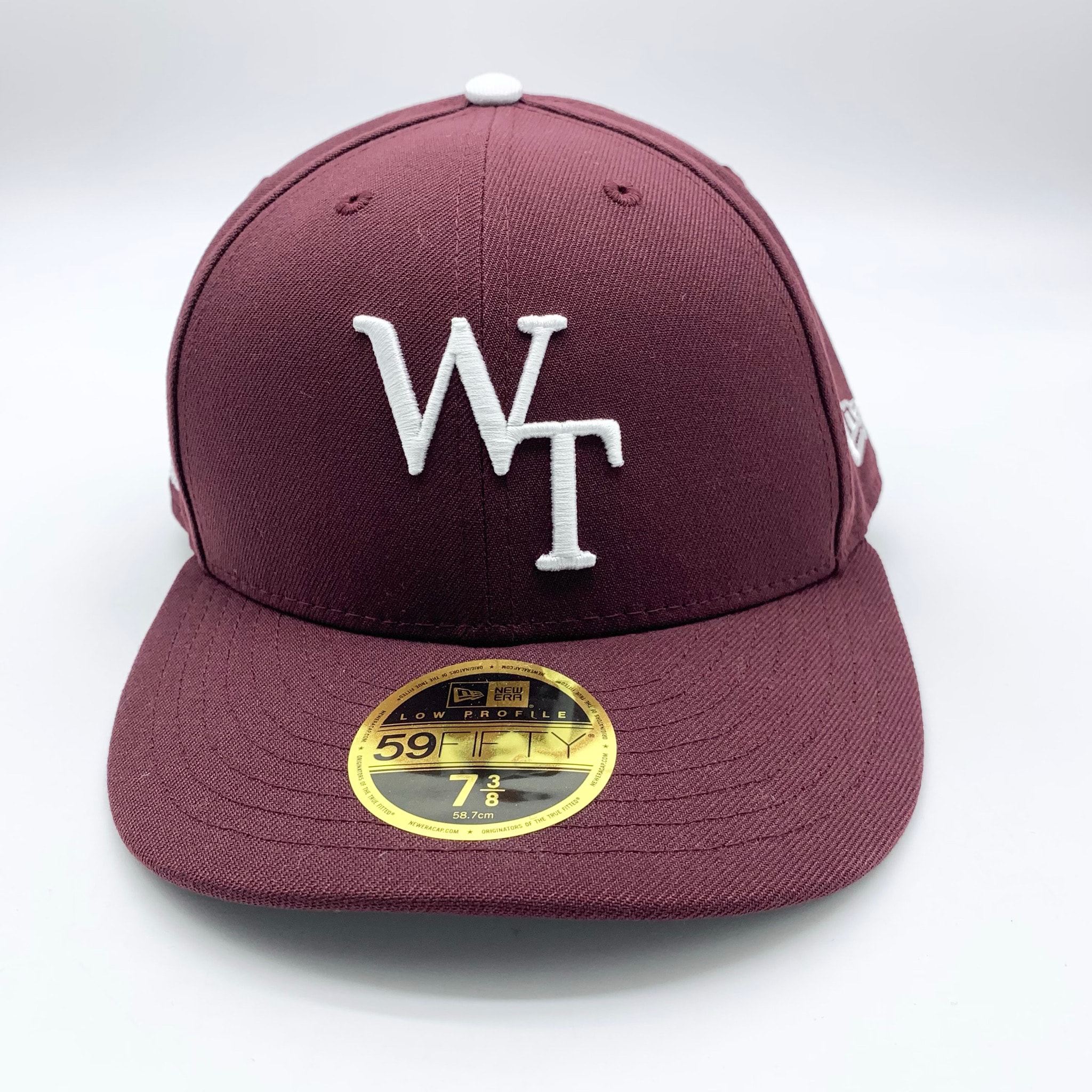WTAPS 59Fifty Low Profile / Cap / Poly Twill New Era "Maroon" 242NENED-HT02