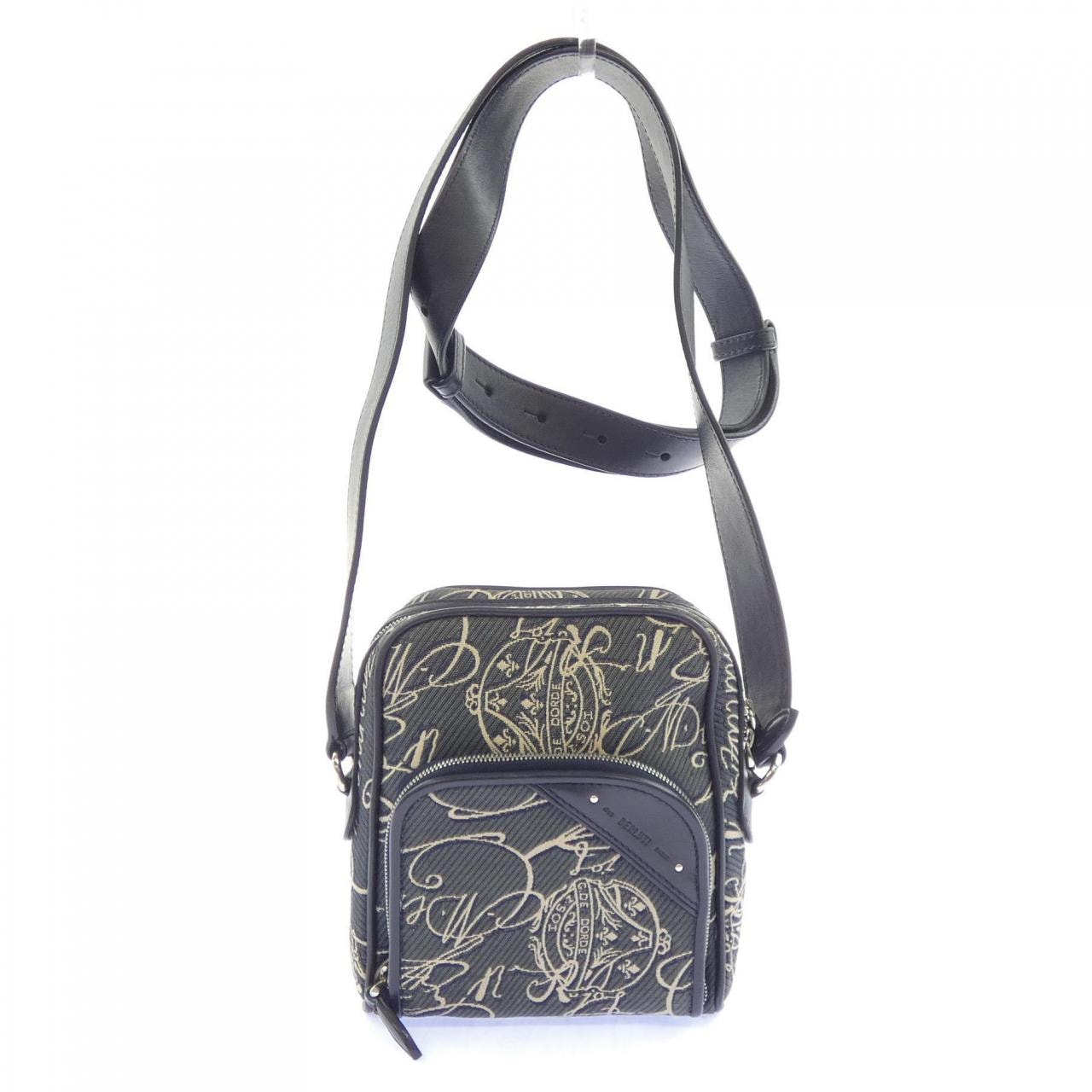 ベルルッティ Berluti マイルズスクリットアラベスクキャンバス BAG