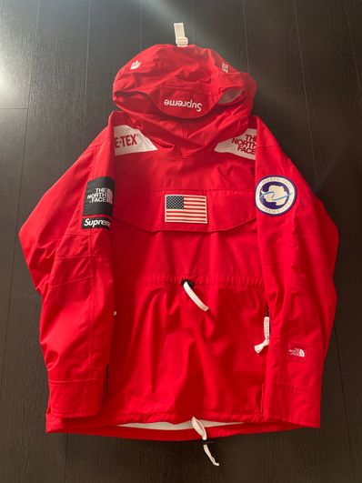 Supreme The North Face Trans Antarctica Expedition Gore-Tex Pullover "Red"