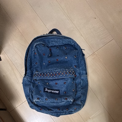 Supreme x b.b. Simon Denim Backpack "Washed Indigo"