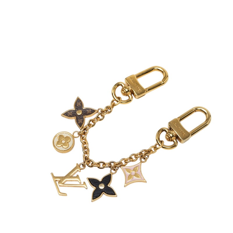 ルイ ヴィトン スプリング ストリート チェーン キーホルダー チャーム M01188 ゴールド メッキ レディース LOUIS VUITTON 中古