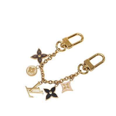ルイ ヴィトン スプリング ストリート チェーン キーホルダー チャーム M01188 ゴールド メッキ レディース LOUIS VUITTON 中古