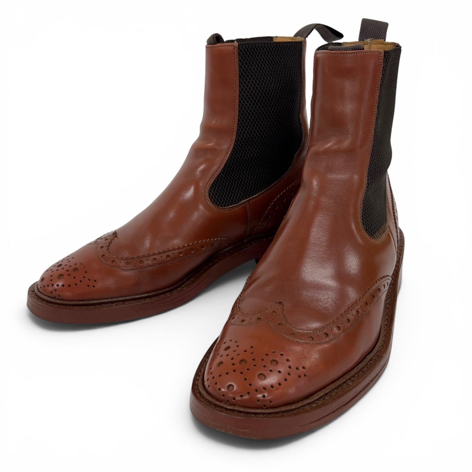 美品 トリッカーズ ブーツ HENRY ブラウン メンズ 7.5 M2754