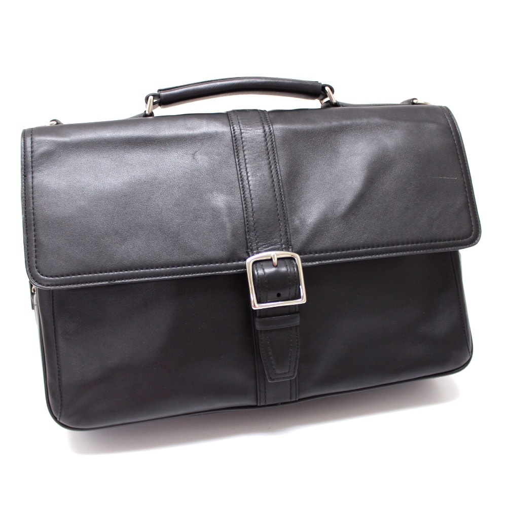 コーチ COACH F70096 カバン ハンドバッグ ビジネスバッグ レザー ブラック