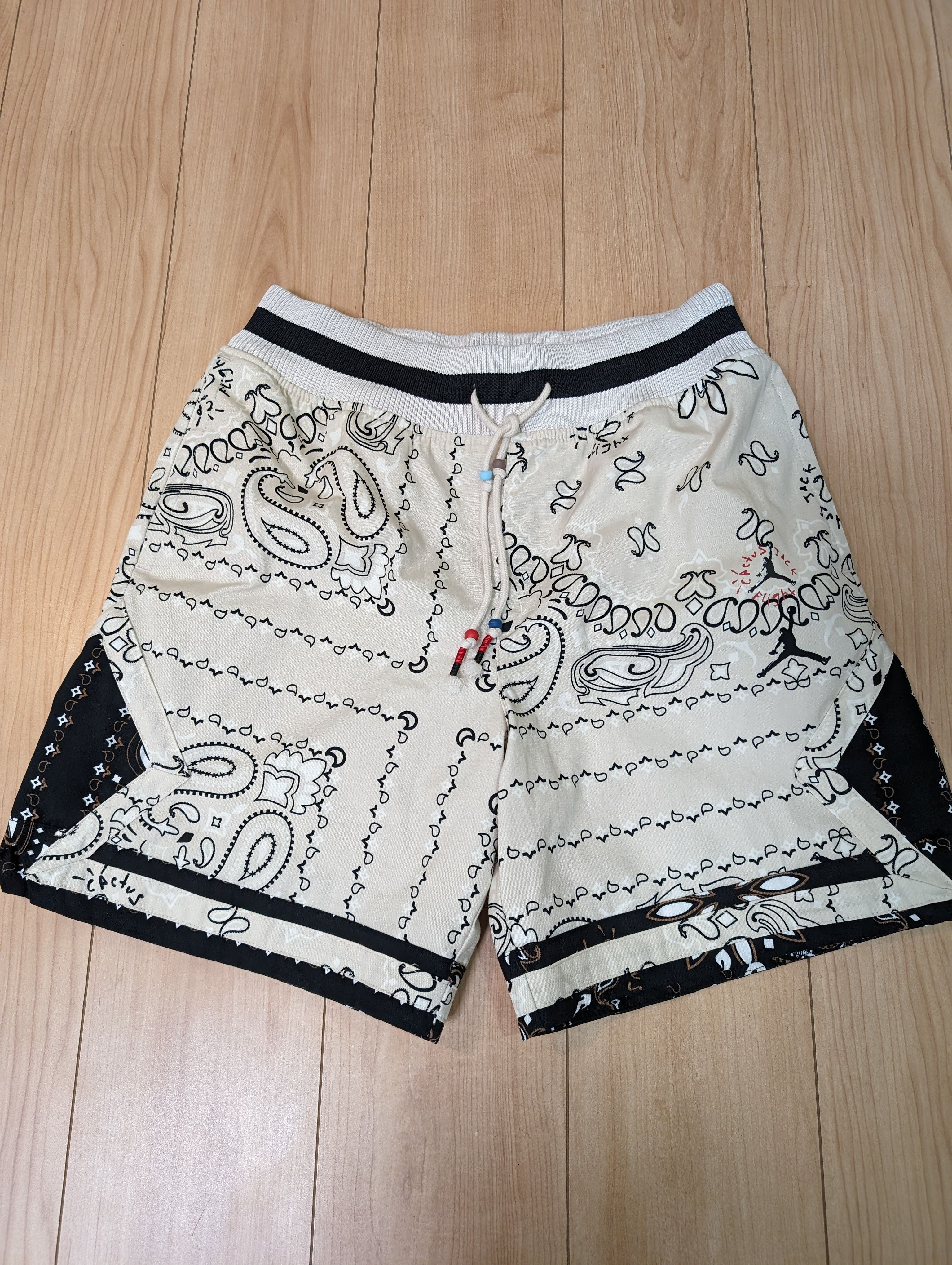 Travis Scott x Air Jordan Brand M J TS Short "Orewood/Black"