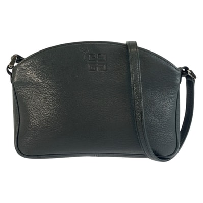 美品 GIVENCHY ジバンシィ ヴィンテージ グリーン レザー ショルダーバッグ ポシェット 603484 【中古】