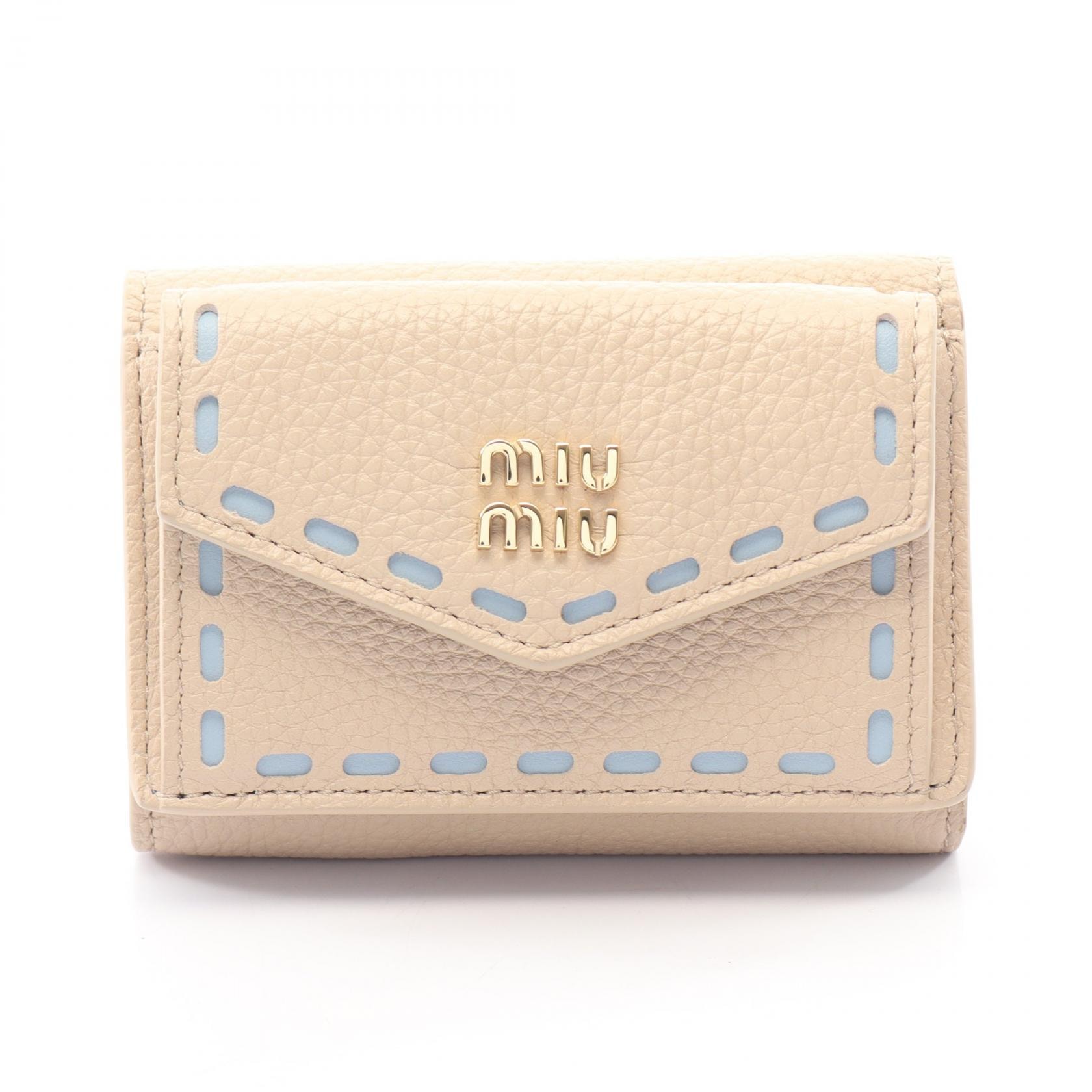 A+ (新品・未使用(ワケあり))】ミュウ ミュウ Miu Miu VITELLO