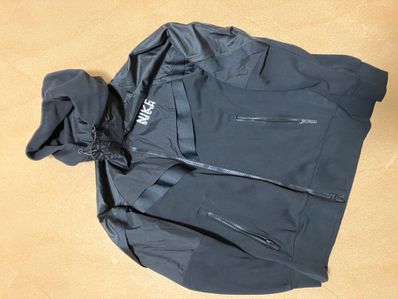 Nike x sacai Men's Full Zip Parker "Black"