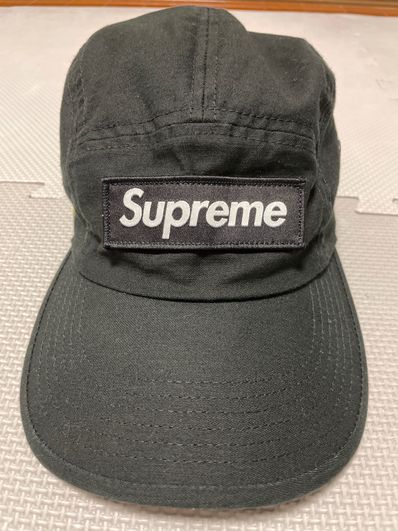 Supreme Military Camp Cap "Black" (21SS)