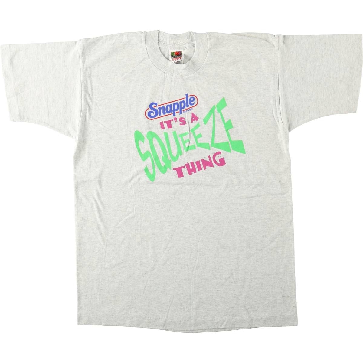 古着 90年代 フルーツオブザルーム FRUIT OF THE LOOM HEAVY cotton プリントTシャツ メンズL相当 ヴィンテージ/eaa642302