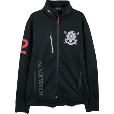 古着 ラルフローレン Ralph Lauren POLO RALPH LAUREN フルジップスウェットシャツ トレーナー メンズS相当/eaa617474