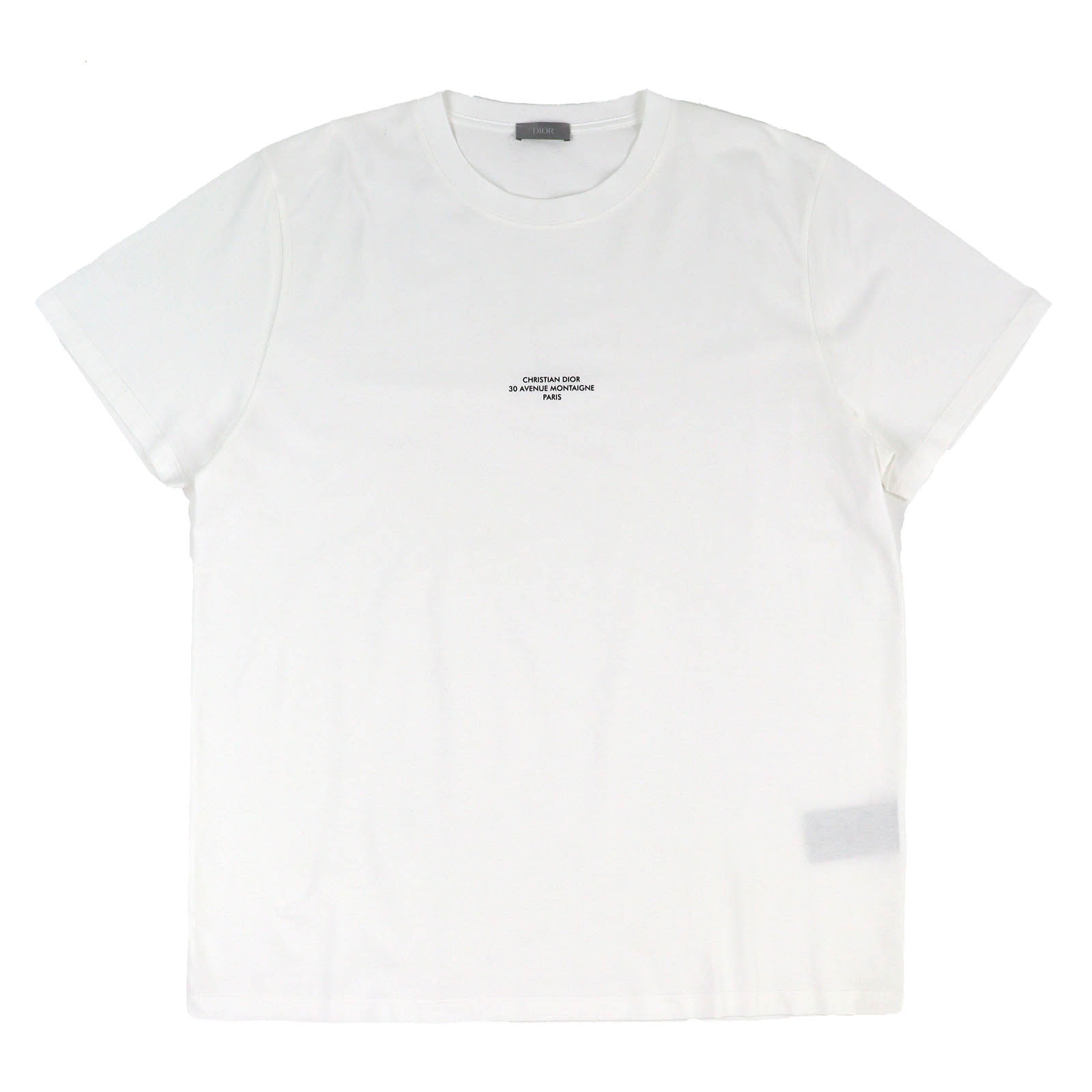 極美品 ディオール オム 半袖Tシャツ Dior Montaigne XXL 白