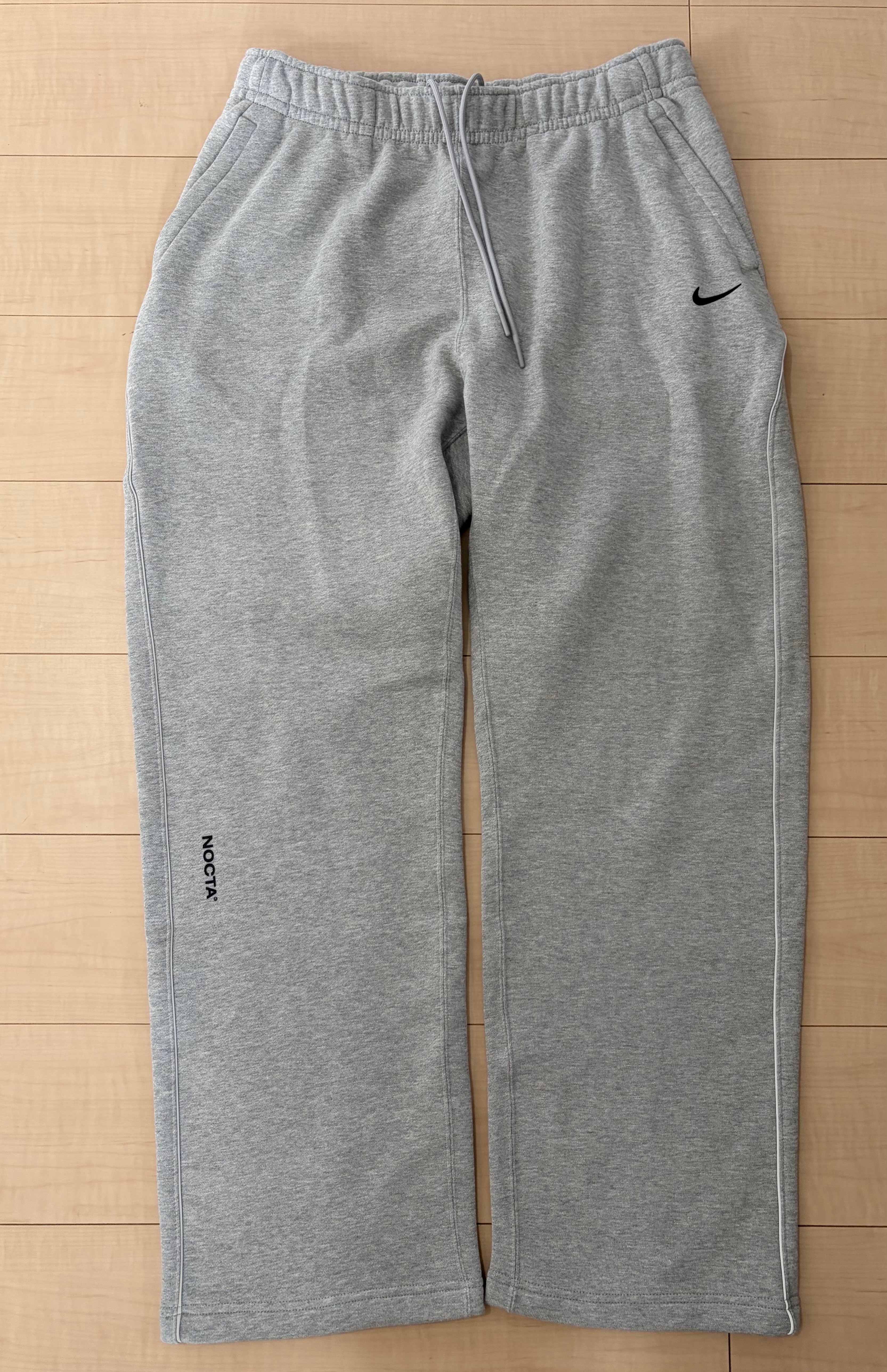 Nike x Drake NOCTA Fleece CS Open Hem Sweatpant (US Size) "Dark Grey"