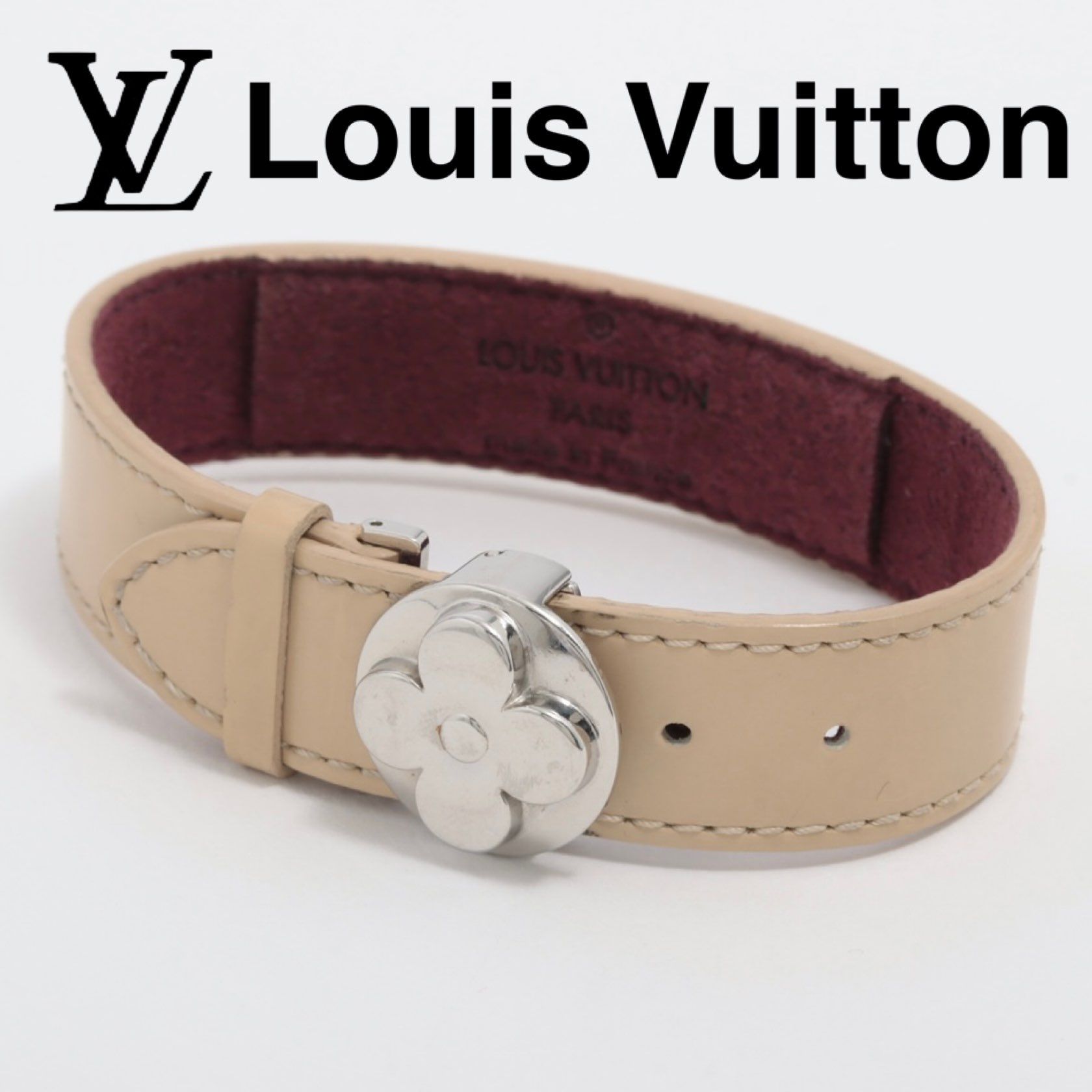 Louis Vuitton Good Luck Bracelet "Vanille"