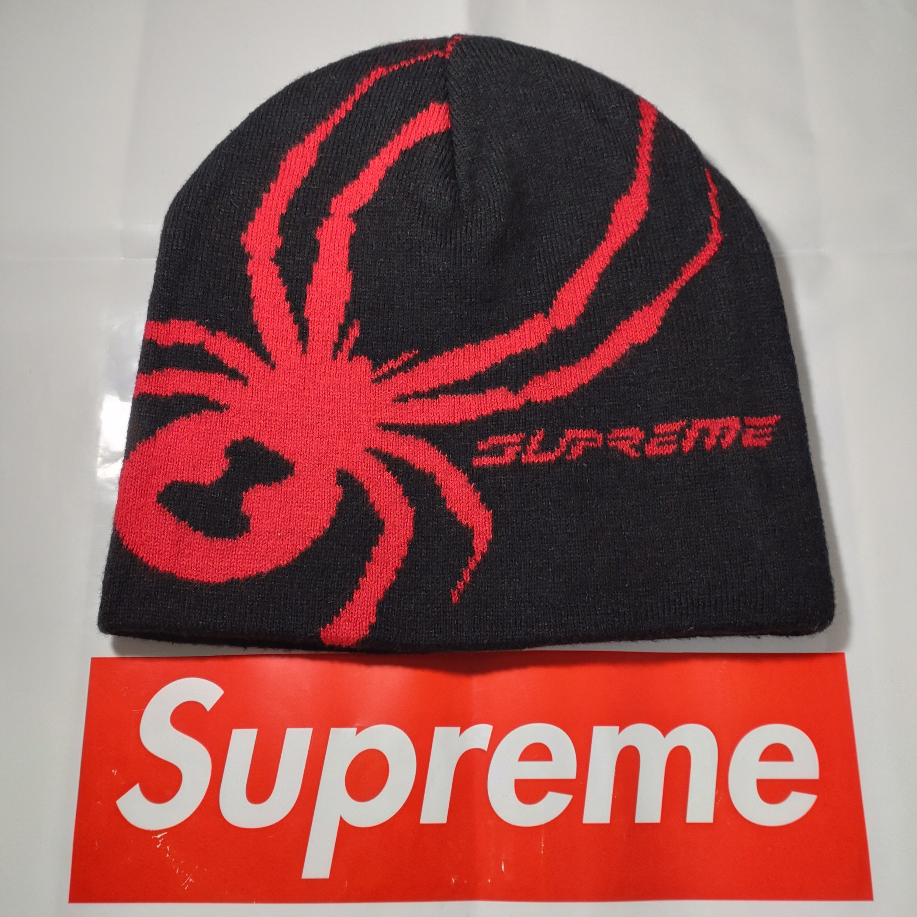 Supreme x Spyder Beanie "Black"