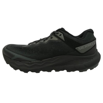MERRELL メレル J068395W NOVA 4 WATERPROOF ノバ 4 ウォータープルーフ ワイド シューズ スニーカー ブラック系 27.5cm【美品】【中古】