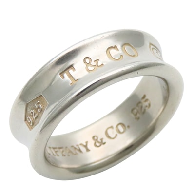 【中古】 ティファニー リング・指輪 1837 シルバー925 約7.6g シルバー アクセサリー 定番 人気 レディース メンズ TIFFANY&Co.