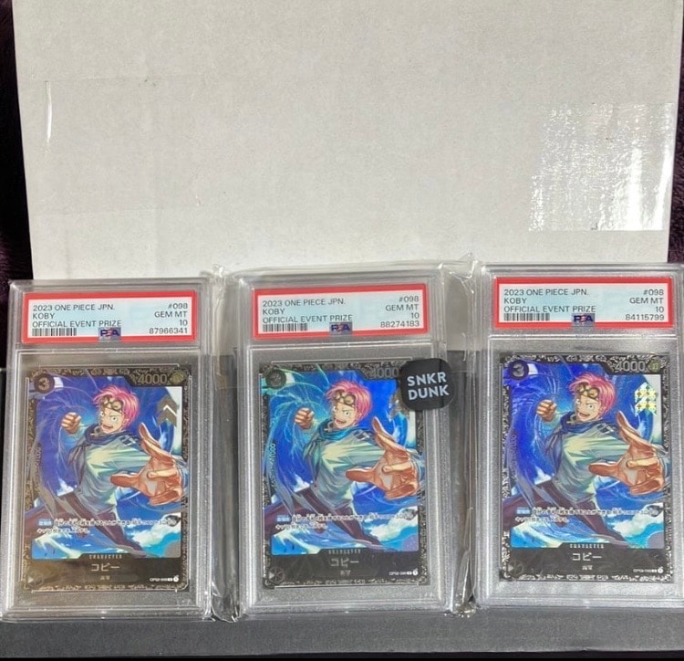 PSA10】コビー R [OP02-098] (フラッグシップバトルベスト8) 1枚の中古