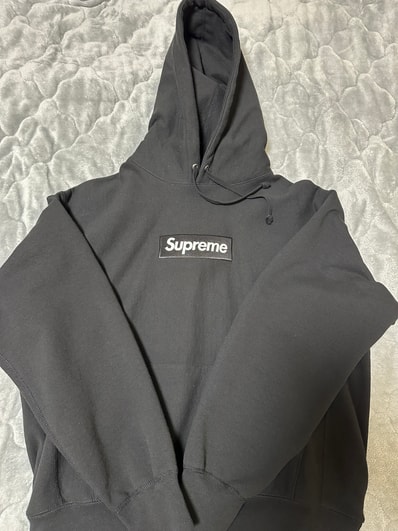 Supreme Box Logo Hooded Sweatshirt "Black" (24FW)