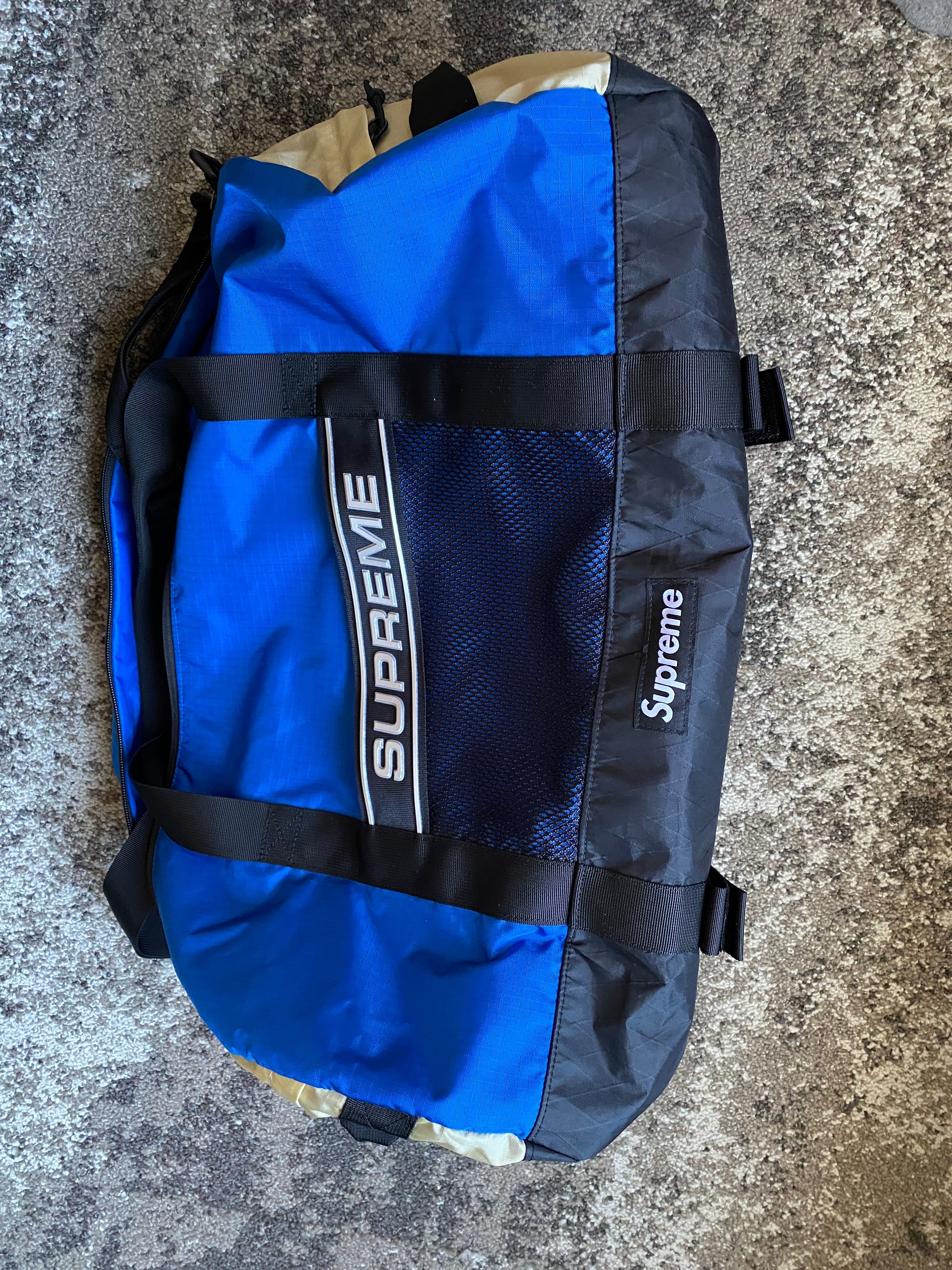 Supreme Duffle Bag 2023FW "Blue"