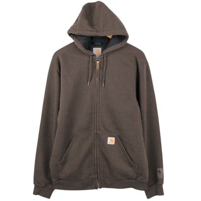 古着 カーハート Carhartt スウェットフルジップパーカー メンズS相当/eaa664033