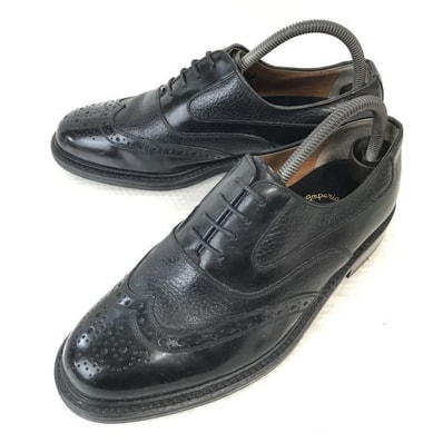 リーガル/REGAL Imperial Grade★本革/グッドイヤー製法/ウイングチップ【25.0EE/黒/BLACK】内羽根式/ビジネス/dress shoes◆E-197