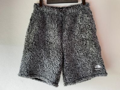Supreme x The North Face High Pile Fleece Short "Black"