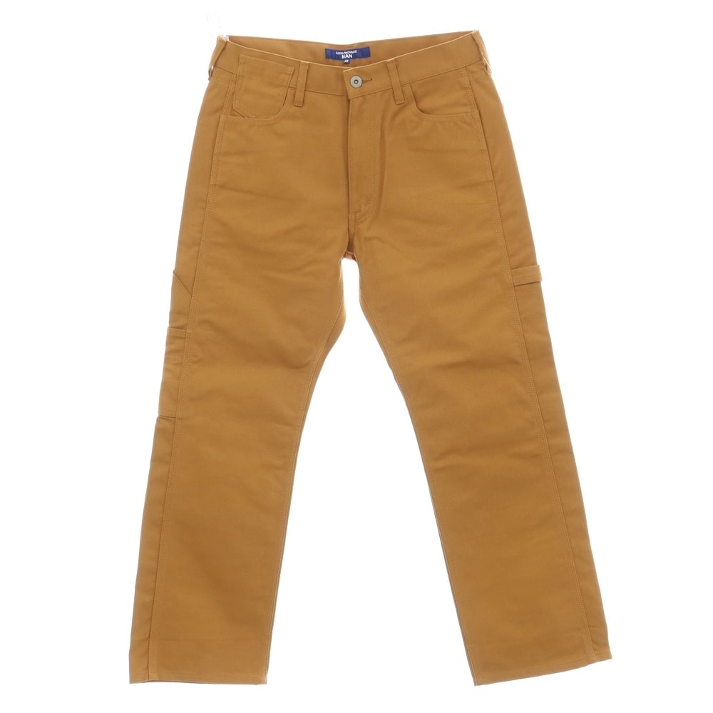 【中古】ジュンヤワタナベ マン JUNYA WATANABE MAN 2026年春夏 コットン ペインターパンツ ワークパンツ キャメルブラウン【サイズXS】【メンズ】