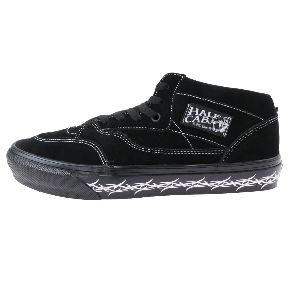 Supreme シュプリーム スニーカー 21AW × VANS ヴァンズ Half Cab ハーフ キャブ スニーカー ブラック系 28cm【極上美品】【中古】