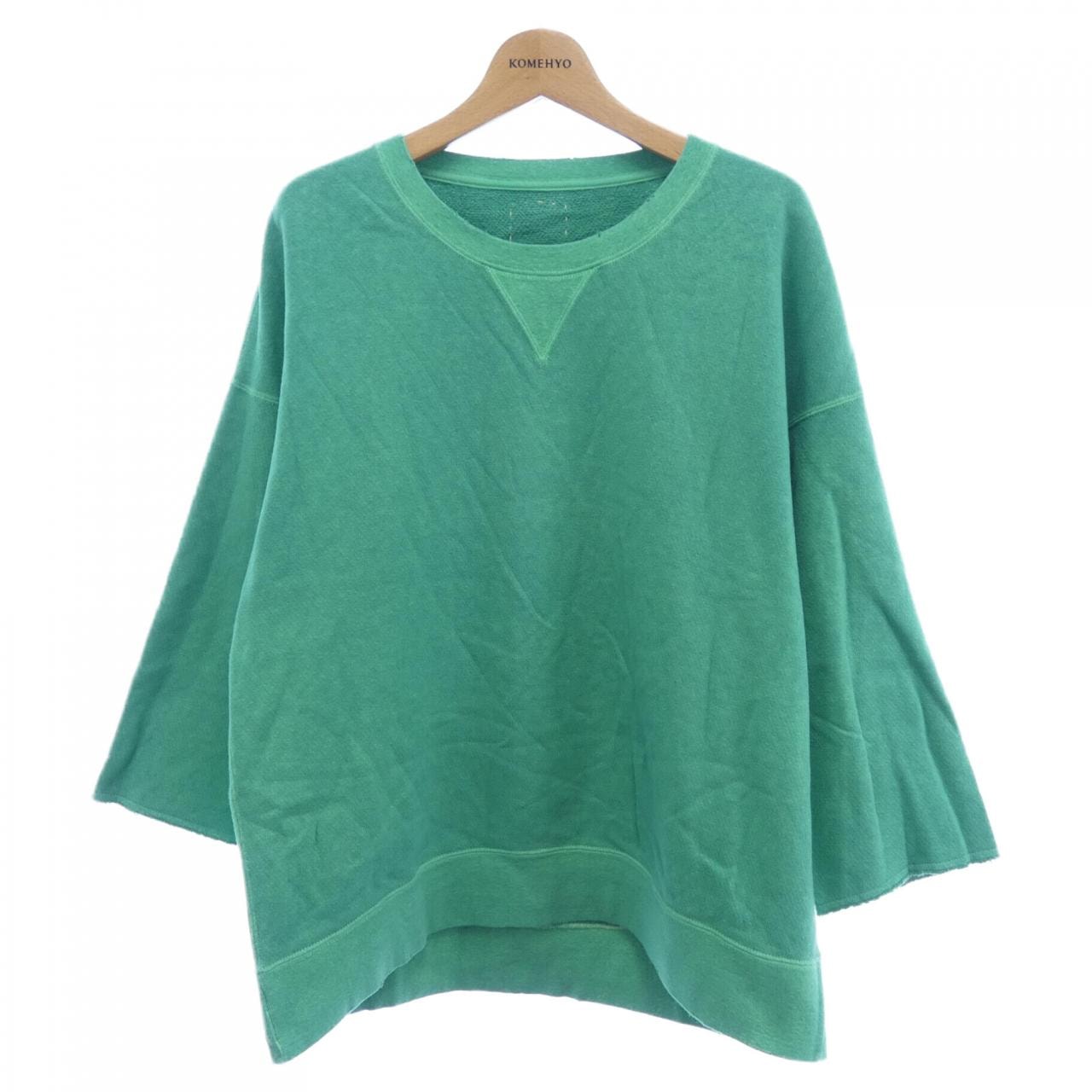 visvim JUMBO SWEAT 3/4 (UNEVEN DYE) 