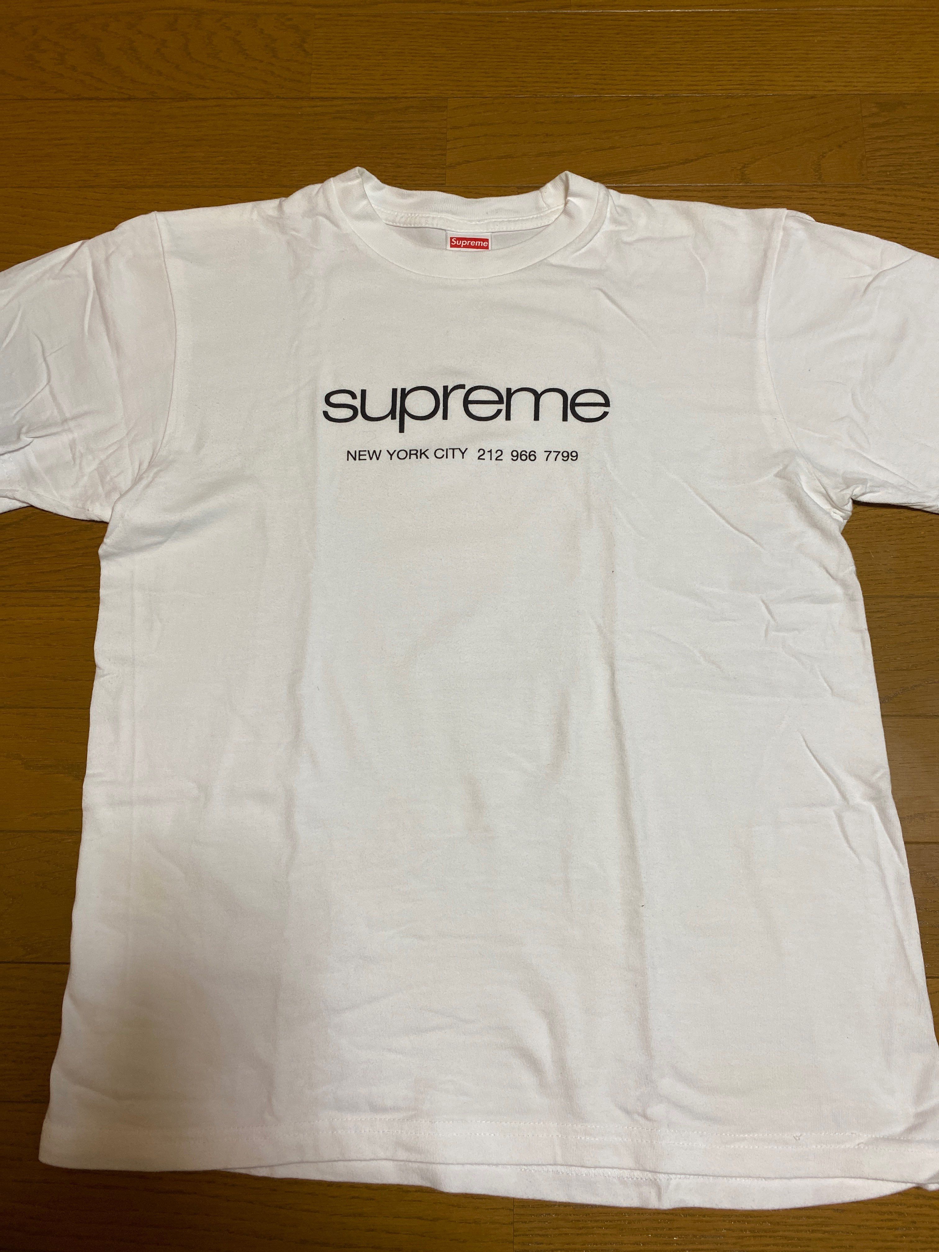 Supreme Shop Tee "White"