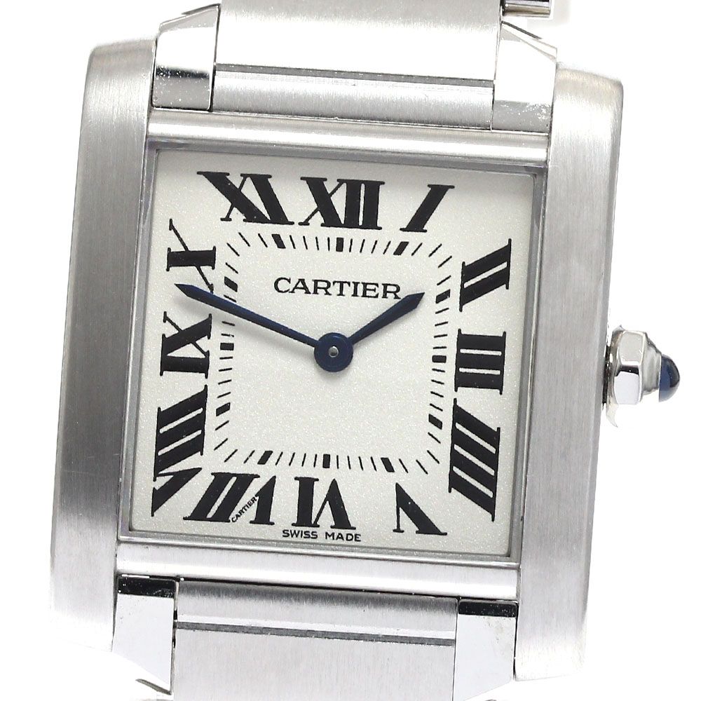 カルティエ タンクフランセーズ MM WSTA0005 ボーイズ 【中古】
