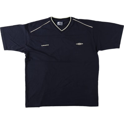 古着 アンブロ UMBRO VネックTシャツ メンズXL相当/eaa637553