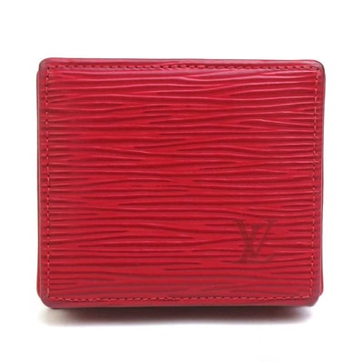 ルイ ヴィトン LOUIS VUITTON コインケース エピ ポルト モネ ボワット エピレザー レッド メンズ M63697【中古】 e61764a