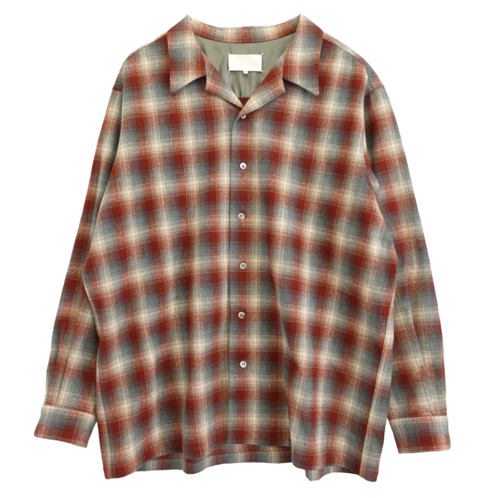 MAISON MARGIELA メゾンマルジェラ 長袖シャツ 23AW S67DT0010 × PENDLETON ペンドルトン オーバーサイズ チェックシャツ マルチカラー系 42【中古】
