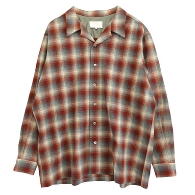 MAISON MARGIELA メゾンマルジェラ 長袖シャツ 23AW S67DT0010 × PENDLETON ペンドルトン オーバーサイズ チェックシャツ マルチカラー系 42【中古】
