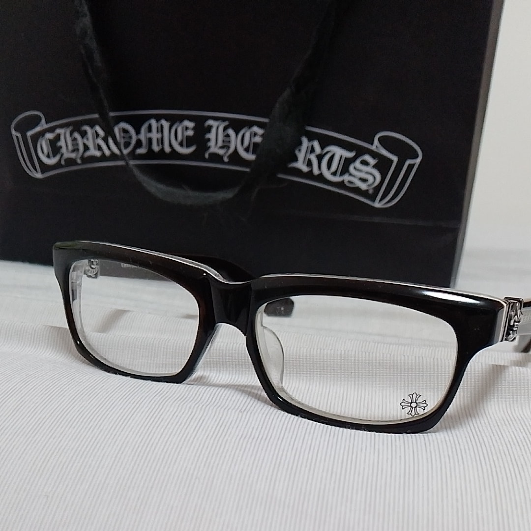 Chrome Hearts SPLAT-A 55 Square "Brown/White"