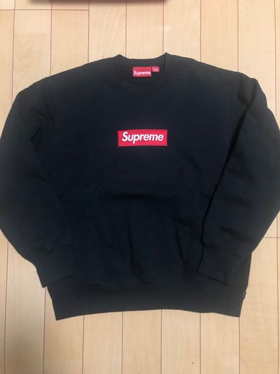 Supreme Box Logo Crewneck "Black" (22FW)