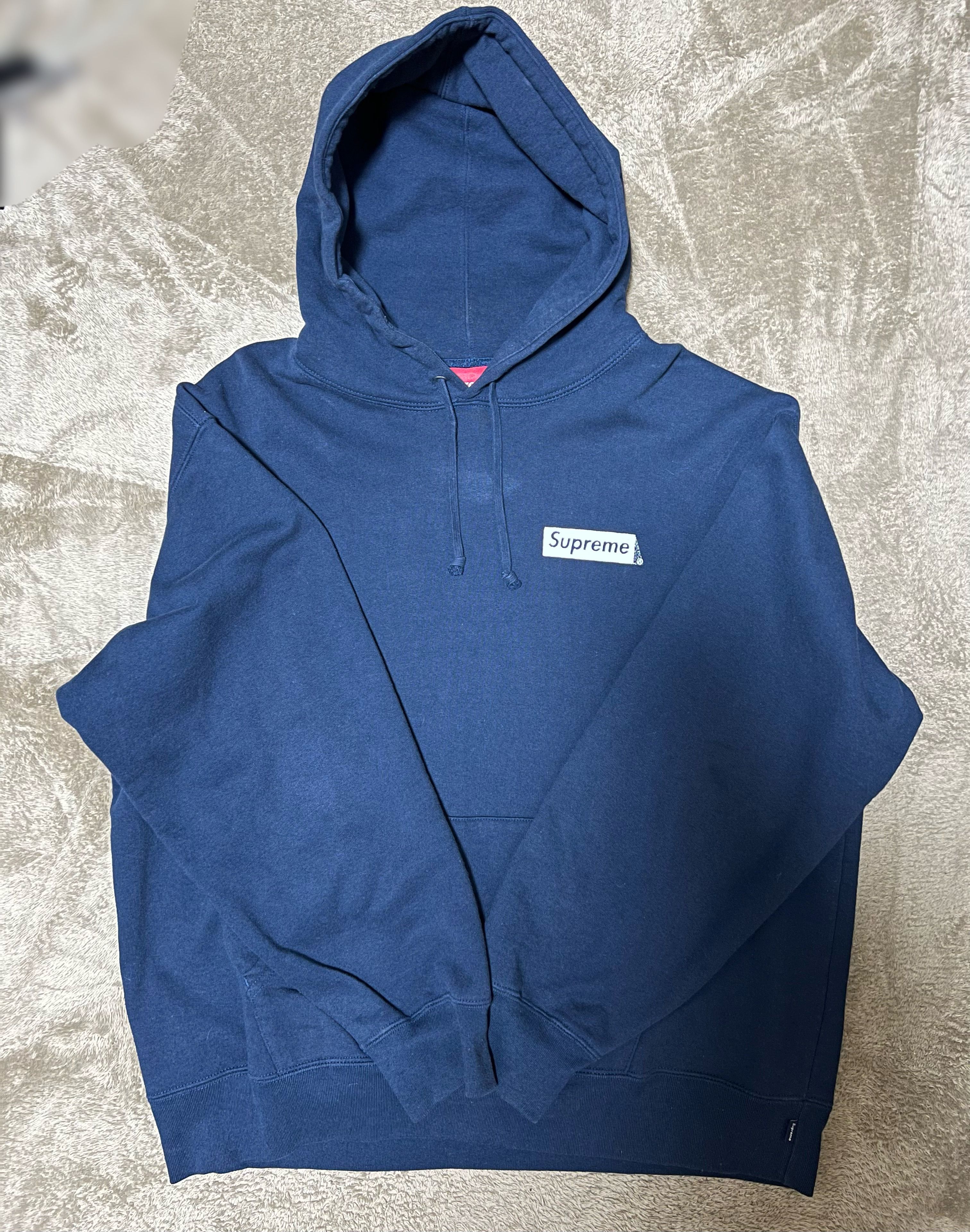Supreme Catwoman Hooded Sweatshirt "Navy"