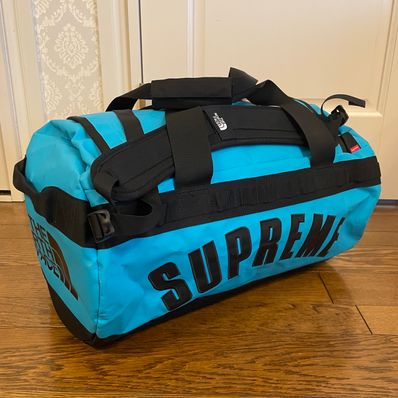 Supreme x The North Face Arc Logo Base Camp Duffle Bag "Blue"