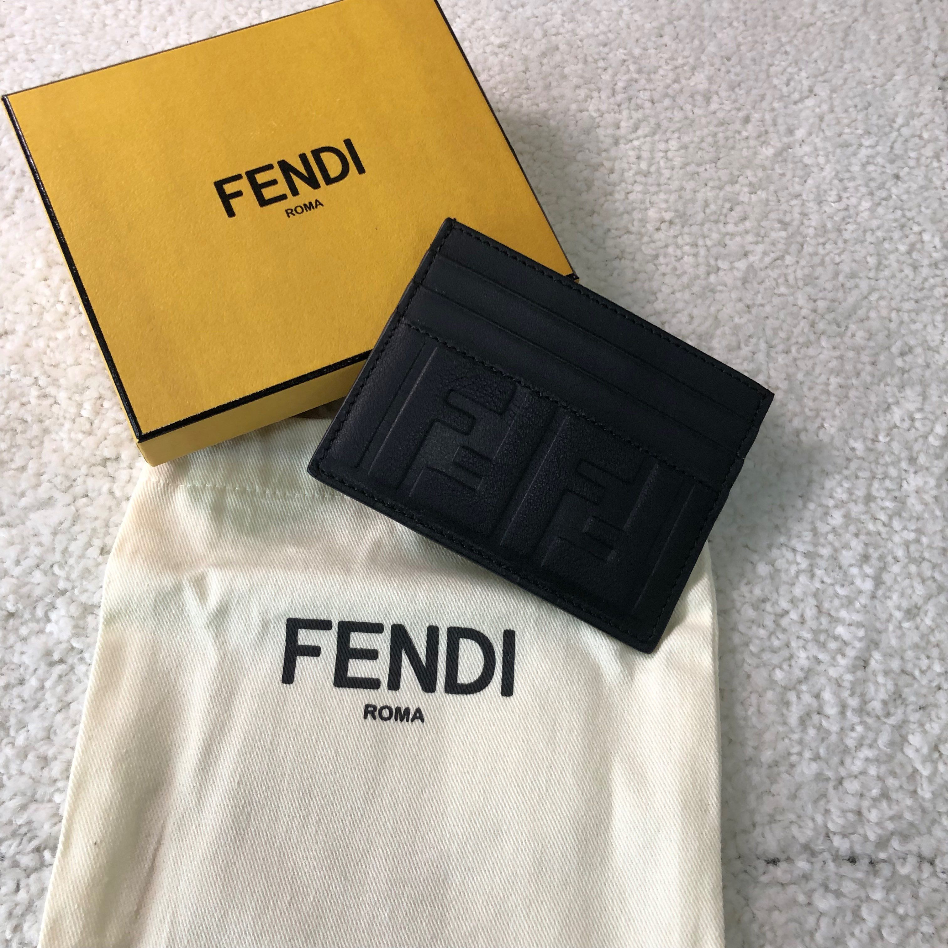 FENDI Card Case "Black"
