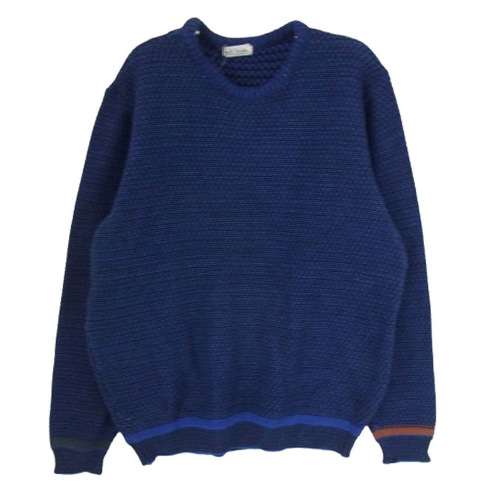 Paul Smith ポール・スミス ニット コットン ニット セーター ネイビー系 M【中古】