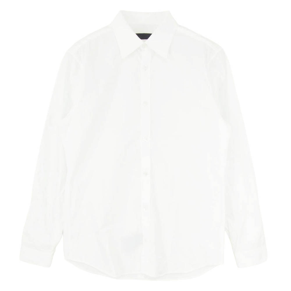 Burberry Prorsum バーバリープローサム コットン レギュラーカラー 長袖 ロングスリーブ ドレス シャツ ホワイト系 38【中古】