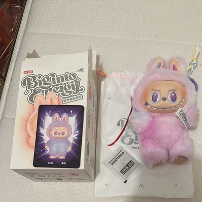 POP MART THE MONSTERS (LABUBU) Big into Energy Series Plush Pendant LUCK