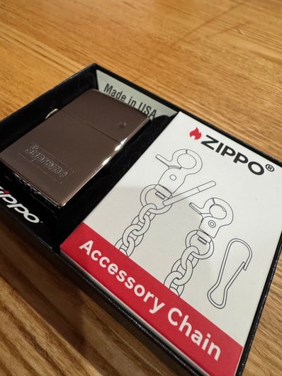 Supreme Chain Zippo "Silver"