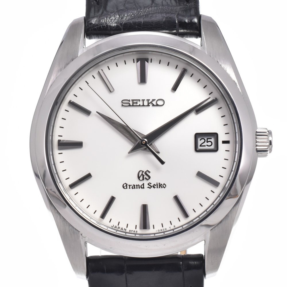 セイコー SEIKO 9F62-0AB0 グランドセイコー デイト シルバー クォーツ メンズ 美品 腕時計 I#150647