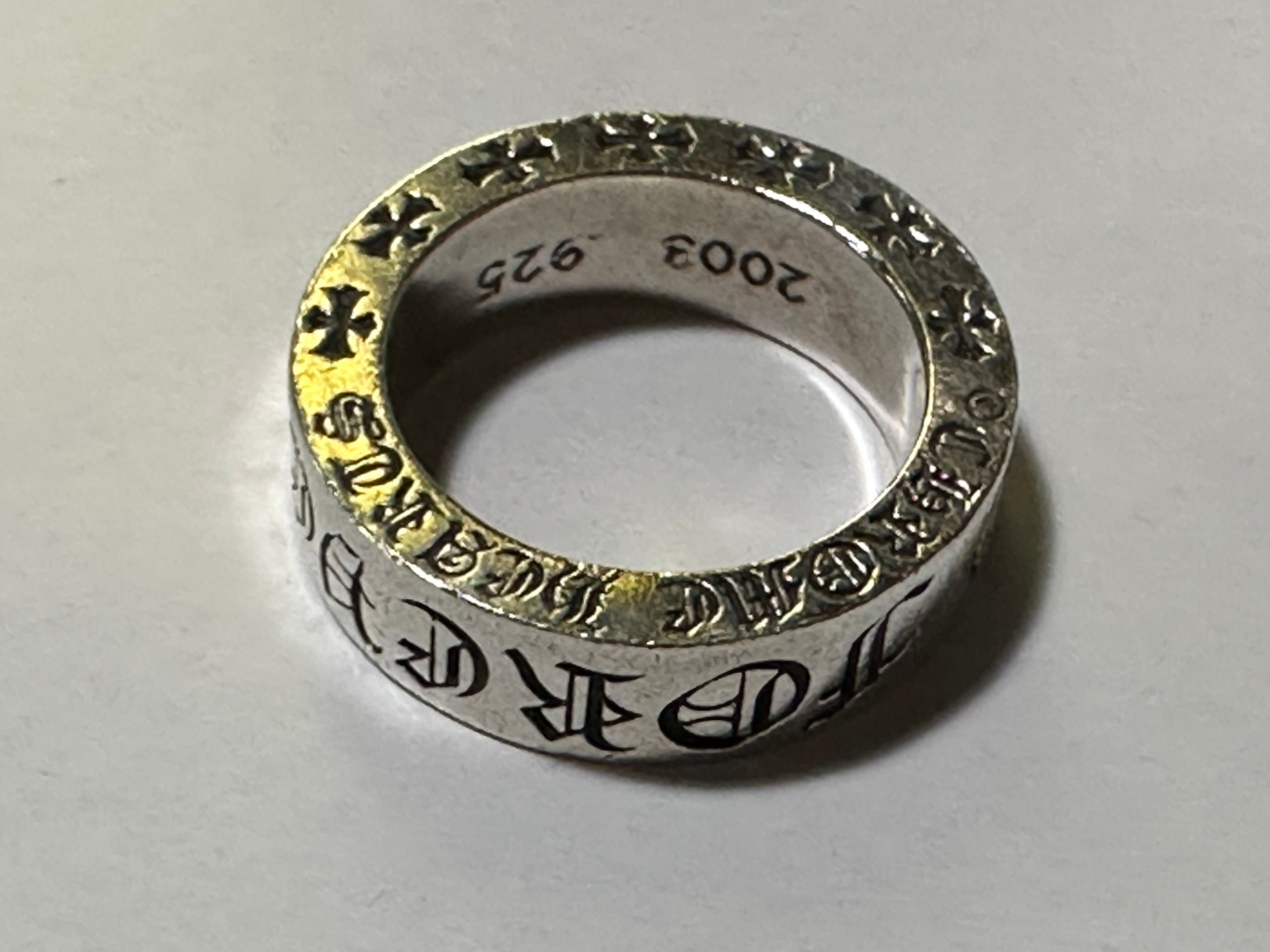 Chrome Hearts Spacer Ring 6mm CH Forever "Silver"