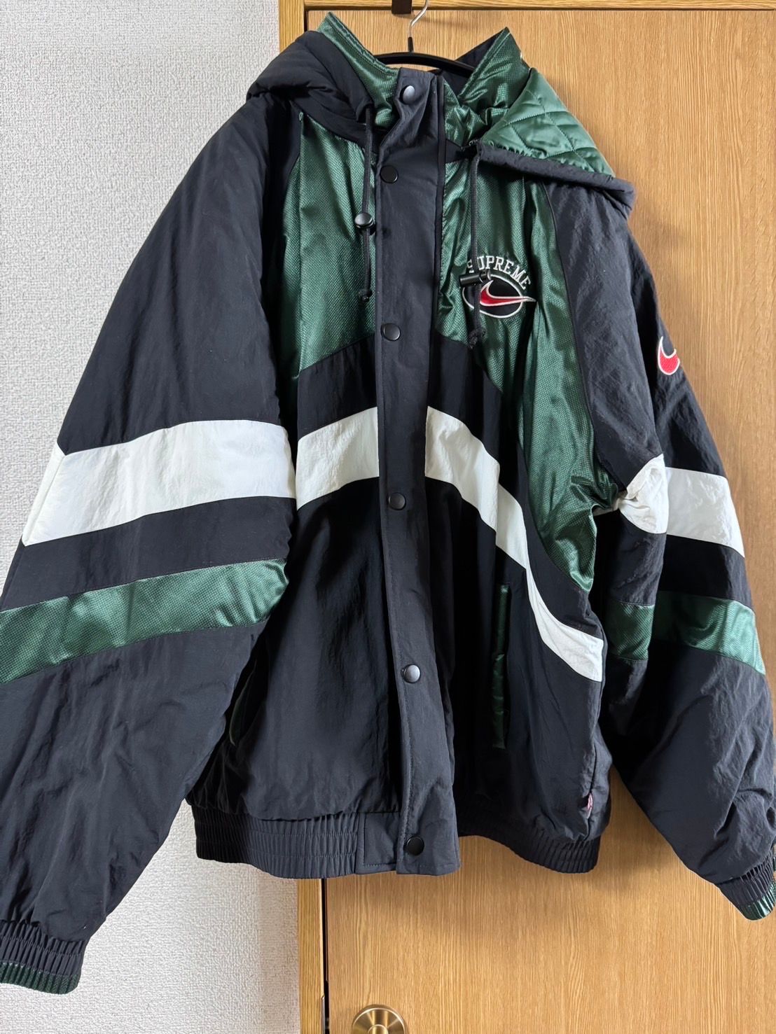 Supreme / Nike Hooded Sport Jacket "Green"