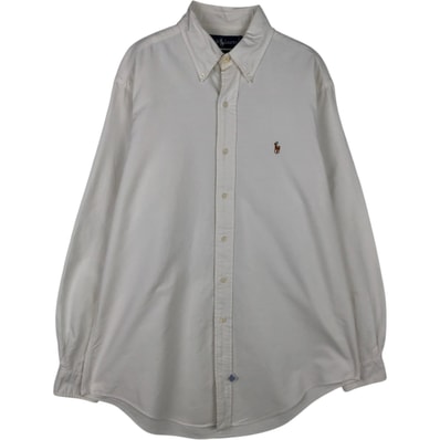 古着 ラルフローレン Ralph Lauren 長袖 ボタンダウンシャツ メンズM相当/eaa477483